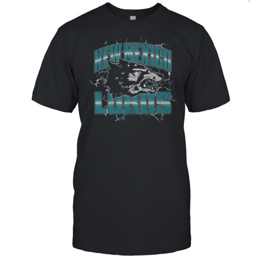 New Mexico Lobos Lightning Vintage Shirt Mens T Shirt5f
