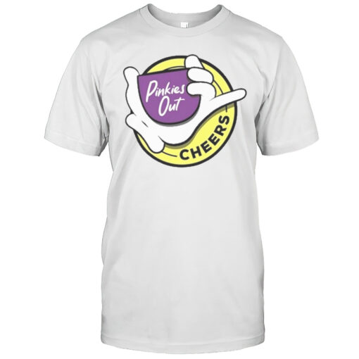 Pinkies Out Cheers Shirt Mens T Shirt7j