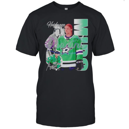 Miro Heiskanen Dallas Stars Nhl Players Graphic Shirt Mens T Shirthz