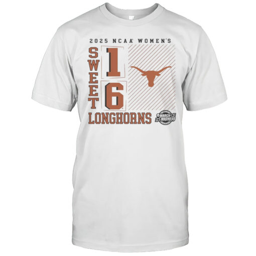 Texas Longhorns Ncaa Womens Basketball Tournament March Madness Sweet 16 Elite 8 No Look Pass 2025 T Shirt Mens T Shirtg7