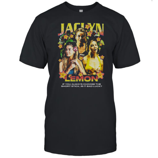 Jaclyn Lemon Rap If You Always Choose The Short Stick Is It Bad Luck The White Lotus Season 3 T Shirt Mens T Shirt1i