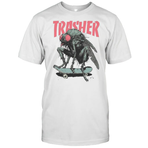 Thrasher Magazine Skateboard Flies T Shirt Mens T Shirtuf
