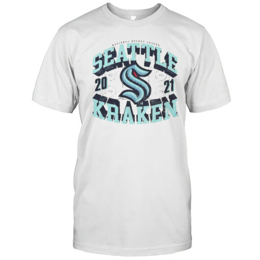 Good Seattle Kraken Rink Arched Wordmark T Shirt Mens T Shirtvw