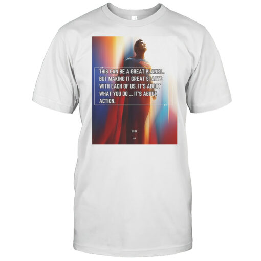 Super Man This Can Be A Great Planet Shirt Mens T Shirtg3