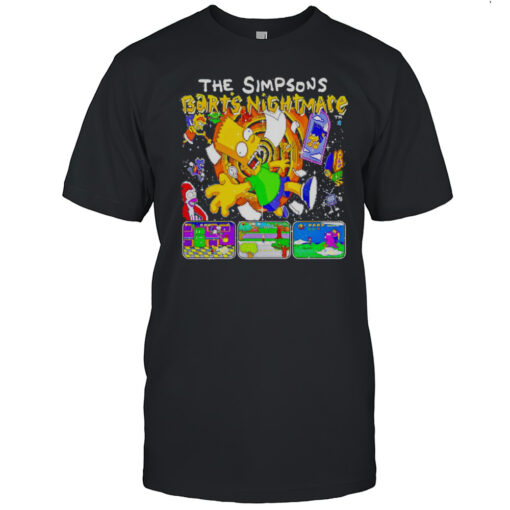 The Simpsons Barts Nightmare Shirt Mens T Shirtnr
