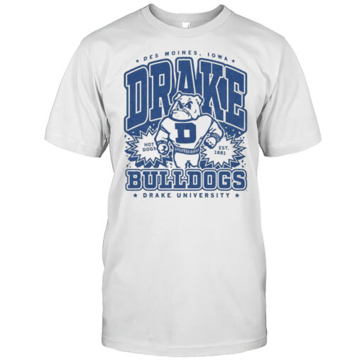 Bulldogs Max Collegiate Drake Bulldogs Shirt Mens T Shirtux