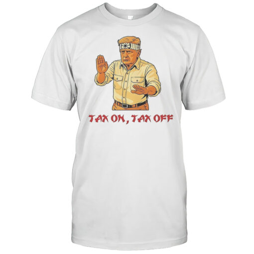 Donald Trump Tax On Tax Off Shirt Mens T Shirtge