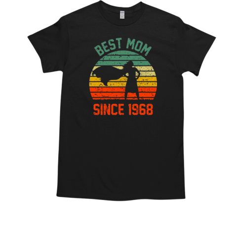 Best Mom Since 1968 Hero Super Mother Birthday Retro Vintage T Classic Mens T Shirt