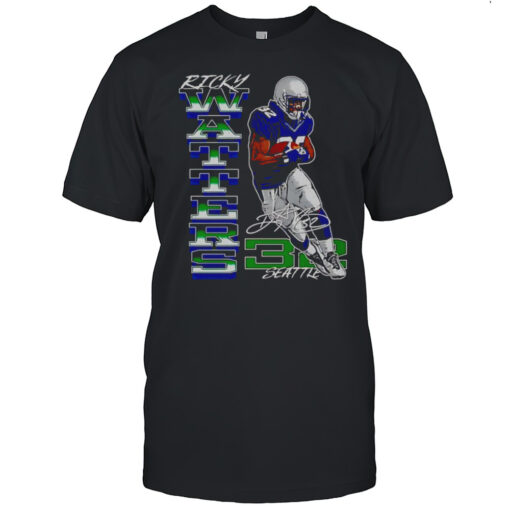 Ricky Watters Seattle Football Retro Shirt Mens T Shirtoo