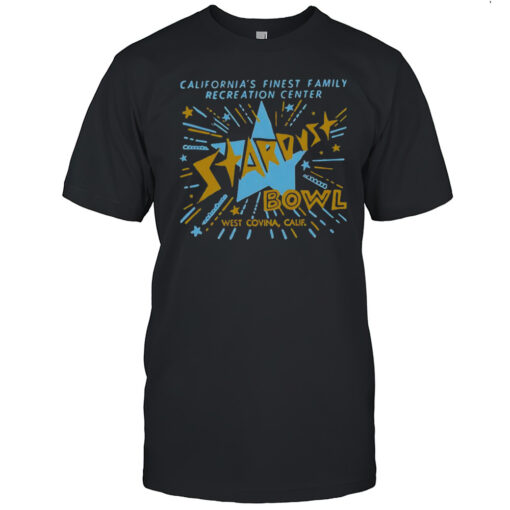 Stardust Bowl West Covina Bowling Alley Vintage Shirt Mens T Shirtdq