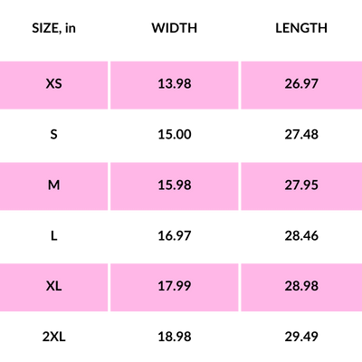 TshirtStation_PRODUCT SIZE GUIDE TshirtStation PRODUCT SIZE GUIDE