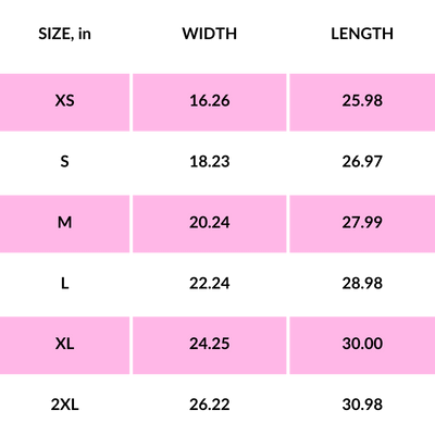 TshirtStation_PRODUCT SIZE GUIDE TshirtStation PRODUCT SIZE GUIDE