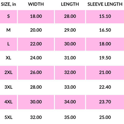 TshirtStation_PRODUCT SIZE GUIDE TshirtStation PRODUCT SIZE GUIDE