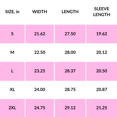 TshirtStation_PRODUCT SIZE GUIDE TshirtStation PRODUCT SIZE GUIDE
