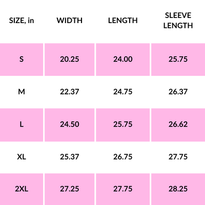 TshirtStation_PRODUCT SIZE GUIDE TshirtStation PRODUCT SIZE GUIDE