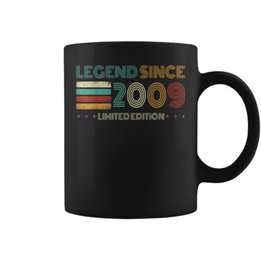 16 Years Old Legend Since 2009 16Th Birthday Coffee Mug