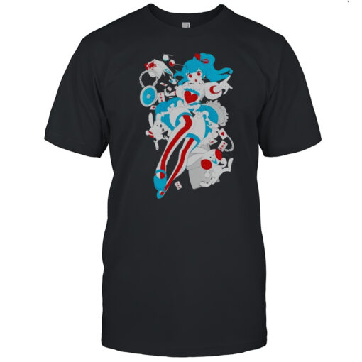 Alice In Waifuland Waifu T Shirt Mens T Shirtjo