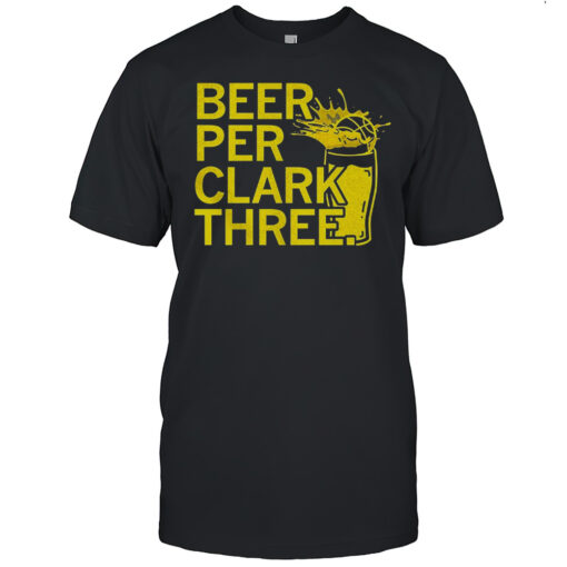 Beer Per Clark Three Shirt Mens T Shirtey