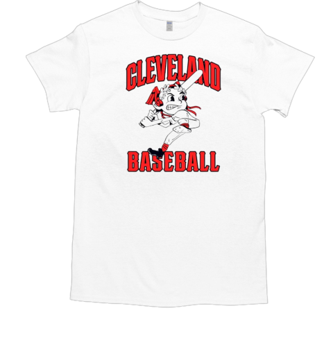 Cleveland Baseball Vintage Mascot T Classic Mens T Shirt