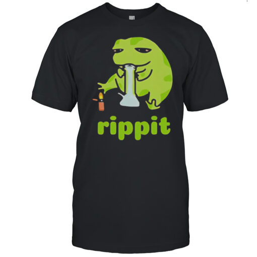 Rippit Stoner Frog Shirt Mens T Shirt0o