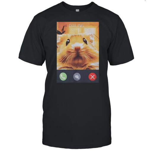 Hamster Phone Call Shirt Mens T Shirtfa