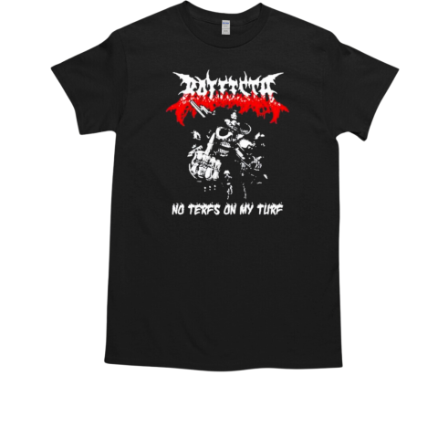 Ballista No Terfs On My Turf Middle Finger T Classic Mens T Shirt