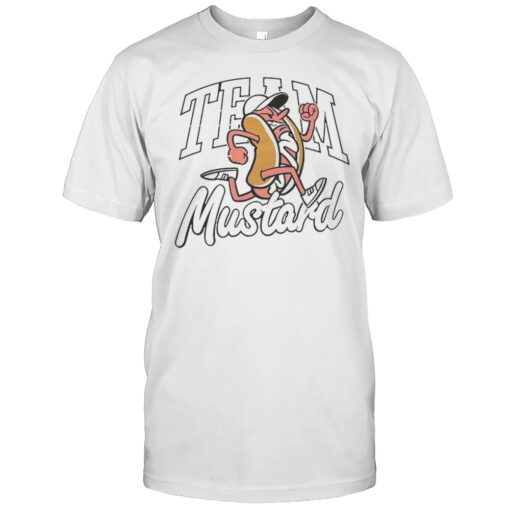 Team Mustard Hot Dog Derby T Shirt Mens T Shirtp5