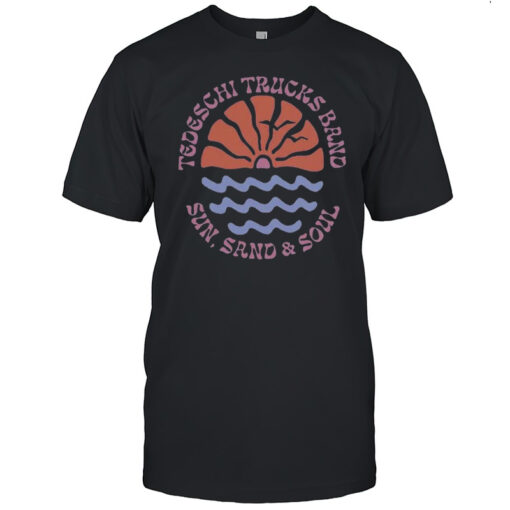 Tedeschi Trucks Band Sun Sand And Soul Waves T Shirt Mens T Shirt81