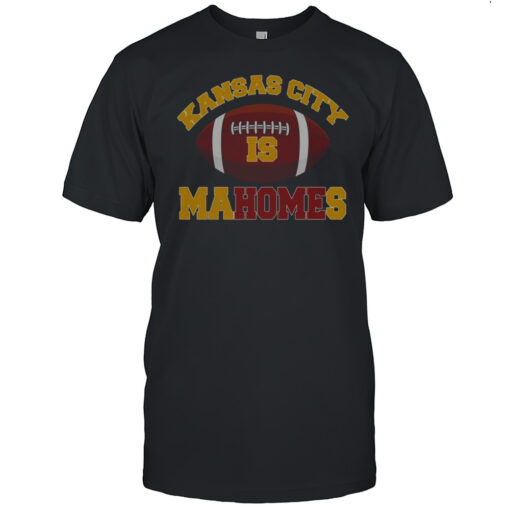 Official Kansas City Is Mahomes Kc Football Fan T Shirt Mens T Shirtpn