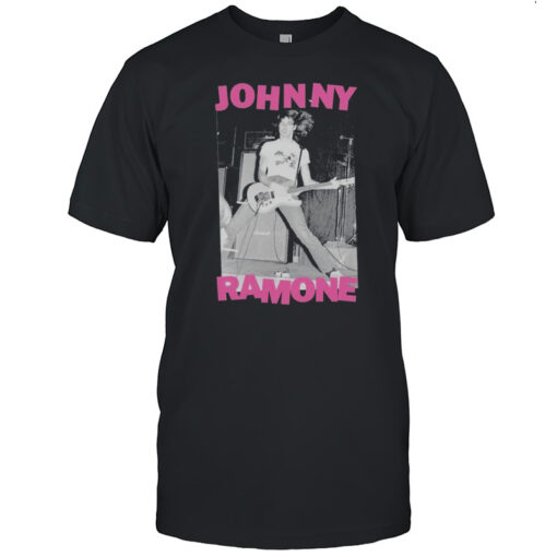 Johnny Ramone Stage T Shirt Mens T Shirtyf
