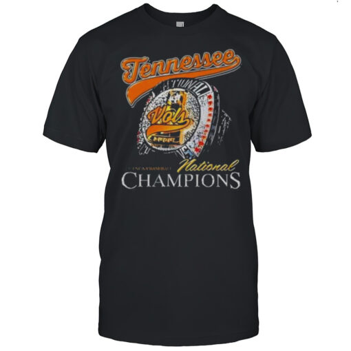 Tennessee Volunteers Baseball National Champions Ring T Shirt Mens T Shirtn2