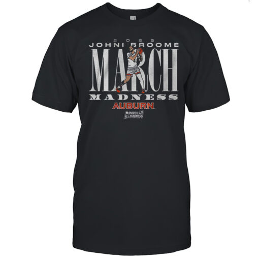 Johni Broome March Madness Auburn Tiger Basketball Vintage Shirt Mens T Shirtee