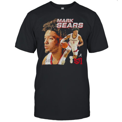 Mark Sears Alabama Crimson Tide Graphic Shirt Mens T Shirtwx