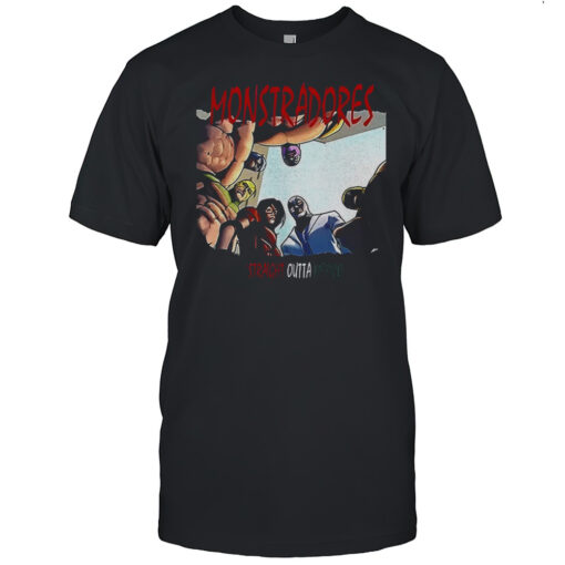 Monstradores Straight Outta Mexico Lucha Shirt Mens T Shirtjs