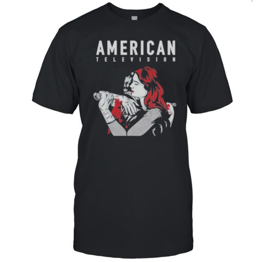 American Television Scars T Shirt Mens T Shirtak