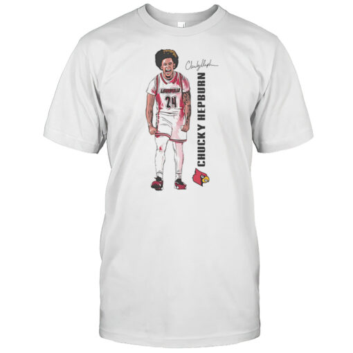Chucky Hepburn Louisville Basketball Illustrated Shirt Mens T Shirt7e