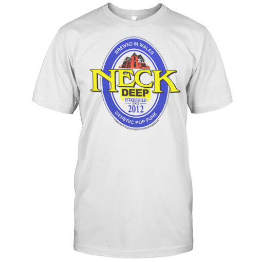 Neck Deep Beer Shirt Mens T Shirt7s