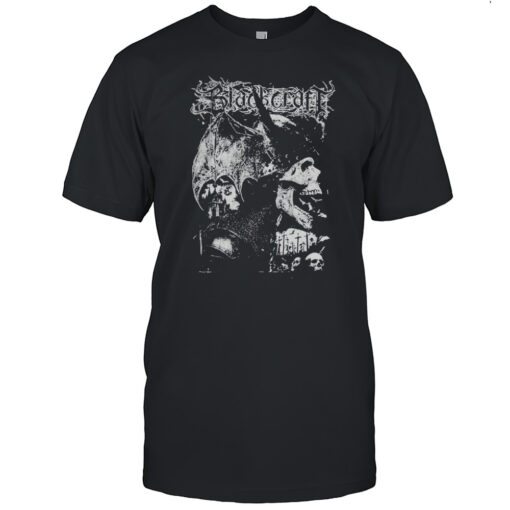 TshirtStation Blackcraft Cult Viking Skull T Shirt Mens T Shirtmn