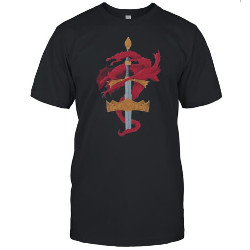 Dragon Team Sword T Shirt Mens T Shirtws