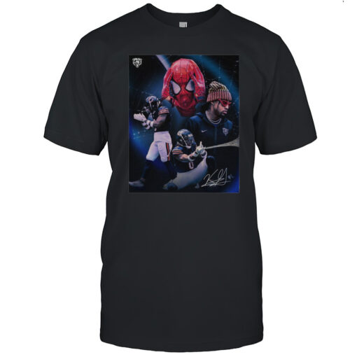Poster Chicago Bears Football Kyler Gordon Swinging Back Into Action Signature T Shirt Mens T Shirtki