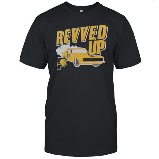 Indiana Pacers Revved Up Car Shirt Mens T Shirtlz