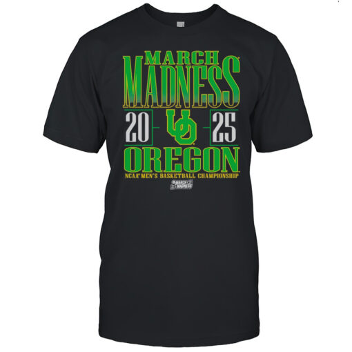 2025 Oregon Ducks Ncaa Mens Basketball Touney March Madness Green Interlock Uo T Shirt Mens T Shirt4a
