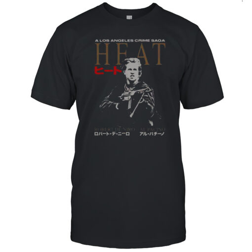 Hot A Los Angeles Crome Saga Heat Robert De Niro Al Pacino T Shirt Mens T Shirtcc