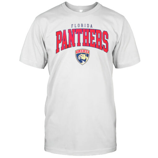 Awesome Florida Panthers Classic Arched Logo T Shirt Mens T Shirt05