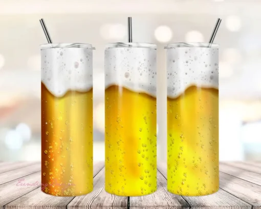 Beer Glass 20oz Skinny Tumbler