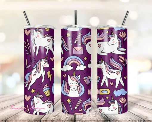 Unicorn 20oz Skinny Tumbler