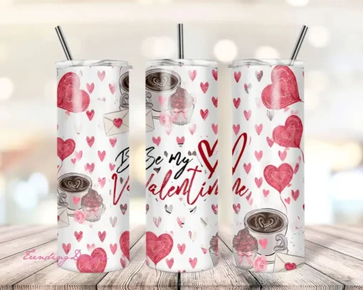 Valentines Day 20oz Skinny Tumbler