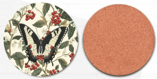 Butterfly Botanical Coaster
