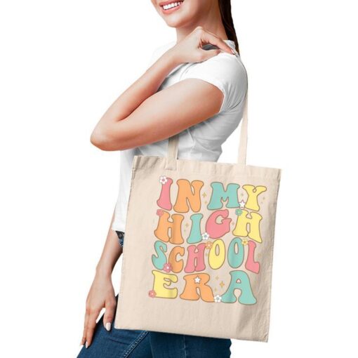 In My High School Era Groovy First Day Of Secondary School Tote Bag