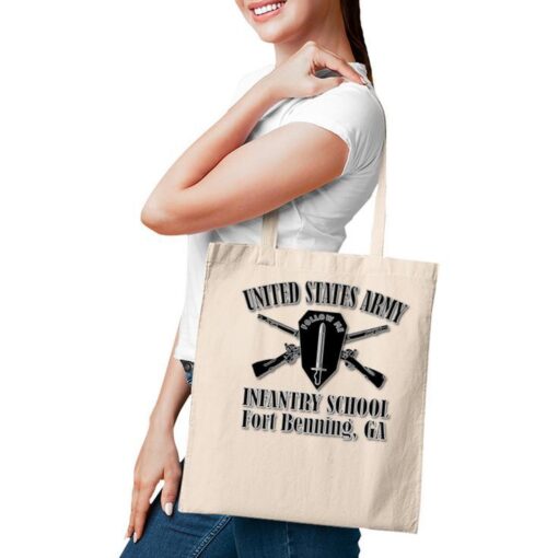 US Army Infantry School Back Tote Bag